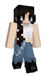 just right and kashmir blue Minecraft skin — Classic model