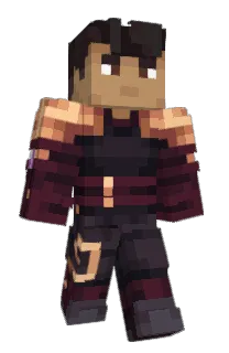 Front of Rythew's skin