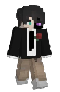 Front of Cruxifixion's skin