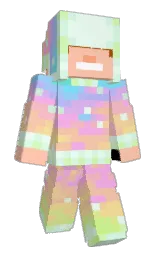 scandal and apricot peach Minecraft skin — Classic model — first worn by XFYADX