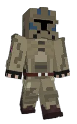 olive haze and peat Minecraft skin — Classic model — first worn by BlueZ138