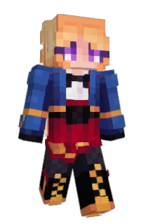 Front of Tsgumi's skin
