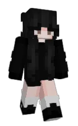 AmWinnie's Minecraft skin wearing the Pan cape