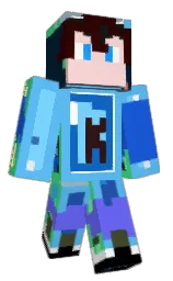marigold yellow and malibu Minecraft skin — Slim model