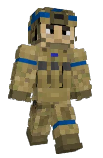 Front of mantomars's skin