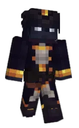 ebony Minecraft skin — Classic model — first worn by unknownev