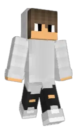 Mohamed3009's Minecraft skin wearing the Aurora cape