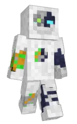 morllz's Minecraft skin wearing the Pan cape