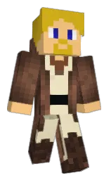 SrElemental's Minecraft skin wearing the 15th Anniversary cape