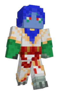 Front of halomanis's skin