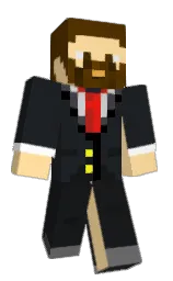 CaptainDisease's Minecraft skin wearing the Migrator cape