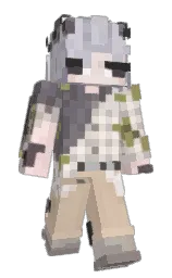 Slim Minecraft skin