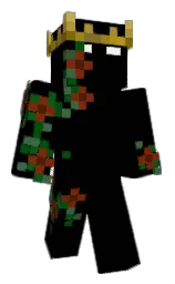black and killarney Minecraft skin — Classic model — first worn by Onyxx_XD
