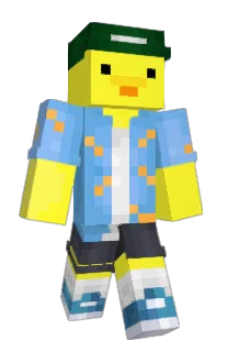 Front of Minecraft skin