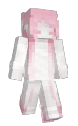Xouxi's Minecraft skin wearing the Zombie Horse cape