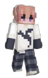 itsFuzzstyy's Minecraft skin wearing the 15th Anniversary cape