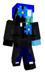 cod gray and black Minecraft skin — Classic model — first worn by TymGamer0019