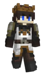 Burkius's Minecraft skin wearing the Migrator cape