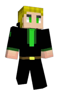 Front of EmeraldMXR's skin