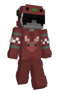 Front of Nonth's skin