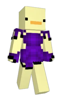 Front of DuckGoSplat's skin