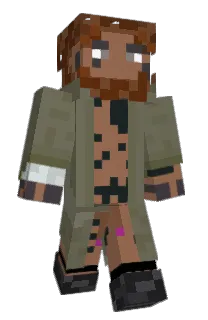 Front of penico's skin