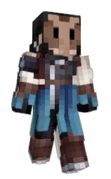 Slim Minecraft skin