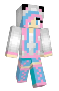 Front of Anadra's skin