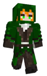JaxeWan's Minecraft skin wearing the Migrator cape