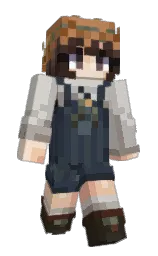 timberwolf and charade Minecraft skin — Slim model