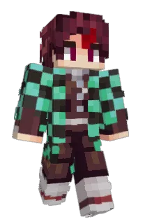 Front of Tearian's skin
