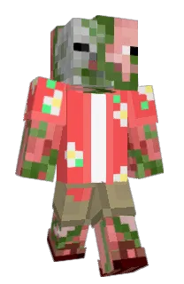 Front of Minecraft skin