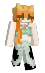 Mulletman28's Minecraft skin wearing the Migrator cape