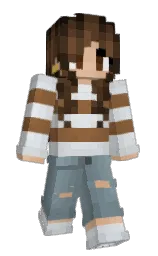 Omlu's Minecraft skin wearing the Pan cape
