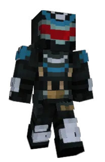 Front of themanzeke's skin