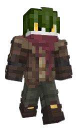 cocoa brown and woody brown Minecraft skin — Classic model — first worn by 1Lado