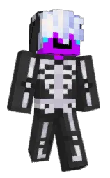 mine shaft and cod gray Minecraft skin — Slim model — first worn by VoidHades