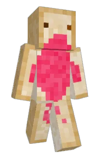 Front of Ventr's skin