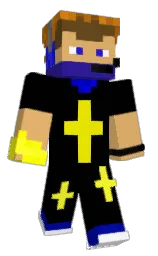 black and equator Minecraft skin — Classic model