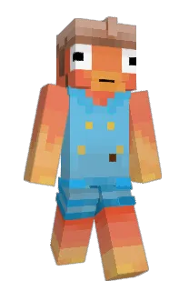 Front of Minecraft skin