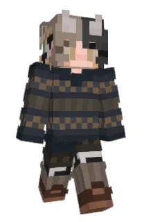 Front of BitterSad's skin