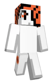Front of Fuzzia's skin