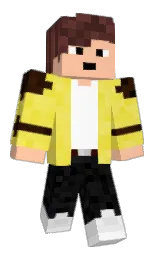 FlyingGradie's Minecraft skin wearing the Vanilla cape