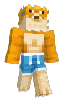 Front of Minecraft skin