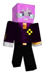 cod gray and black Minecraft skin — Classic model — first worn by Pokebustler