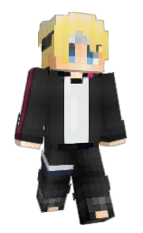 BlazeMaki's Minecraft skin wearing the Common cape