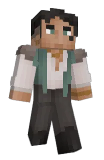 Front of Hunnic's skin