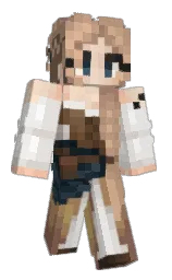 cararra and sandal Minecraft skin — Slim model — first worn by Pedalino