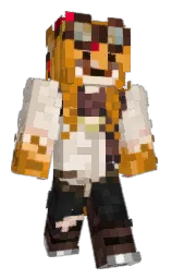 meteor and christine Minecraft skin — Classic model — first worn by foxnation
