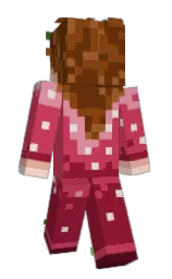 hibiscus and claret Minecraft skin — Classic model — first worn by LoLeeLeePop